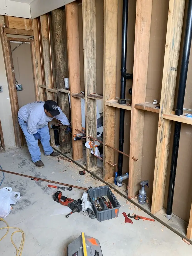 Commercial rough-in plumbing for Water Heater Replacement in Pine Lake Estates